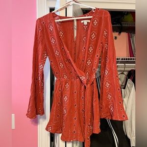 Francesca’s Miami, Size: XXS, Color: Burnt Orange